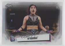 2021 Topps Chrome WWE Refractor Io Shirai #83 9e1