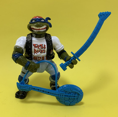 VINTAGE 1991 TEENAGE MUTANT NINJA TURTLES CLASSIC ROCKER LEO TMNT