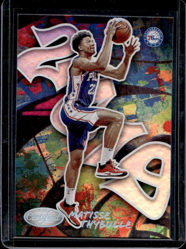 2019-20 Panini Certified Matisse Thybulle 2019 Rookie RC #27 76ers