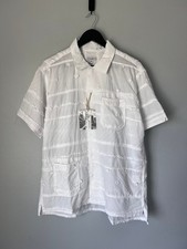Engineered Garments Mixed Patchwork Camp Shirt - Medium - White - Made in USA