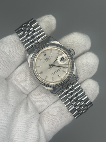 Rolex Datejust 1603 Jubilee Bracelet & Silver Dial (RECENTLY SERVICED)