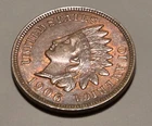 ■ 1906 INDIAN PENNY ONE CENT ☐ XF/AU RD/BN Luster Remains