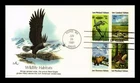 Dr Jim Stamps 18C Save Wildlife Habitats Setenant Block Fleetwood Fdc