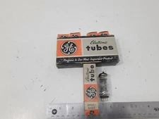 VINTAGE VACUUM ELECTRON TUBE LOT OF  5 GE 8FQ7 8CG7