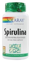 Solaray - Spirulina 410 Mg. - 100 Capsules on sale Solaray - Spirulina 410 Mg. - 100 Capsules on sale
