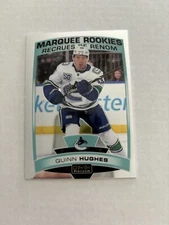 2019-20 O-Pee-Chee Platinum - Marquee Rookies #190 Quinn Hughes (RC)