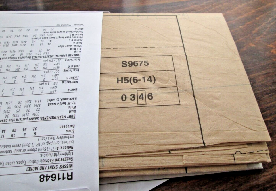 SIMPLICITY R11648 NEW 2 Pc Jacket Skirt Suit RETRO 50's Women 6 8 10 12 14 - Image 4 of 4