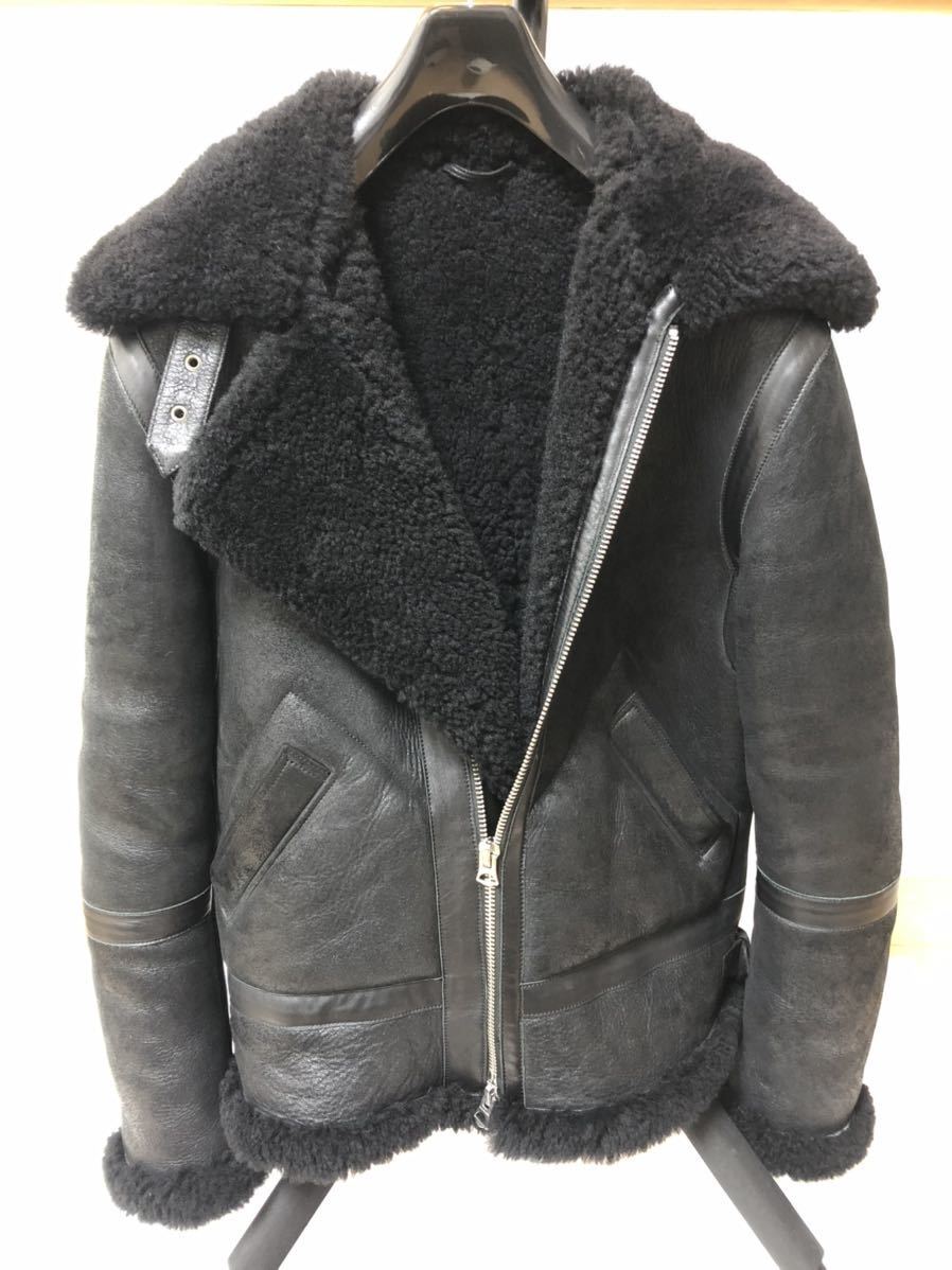 Used Acne Studios Shearling Aviator Jacket Leather Riders Used Acne Studios Shearling Aviator Jacket Leather Riders