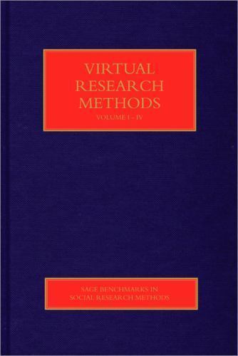 Sage Benchmarks in Social Research Methods Ser.: Virtual Research ...
