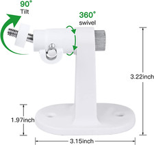 2Pack Adjustable Security Wall Mount Bracket for Google Nest Cam Battery 