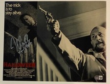 Nick Castle Signed Autographed 11x14 Photo Halloween Michael Myers Beckett COA
