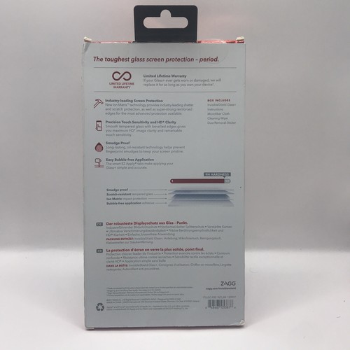Apple iphone 8 plus / 7plus /6 plus Invisible Shield Glass Screen Protector - Picture 2 of 2