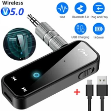 USB Wireless Bluetooth 5.0 Transmitter Receiver for Car Music Audio Aux Adapter