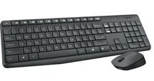 Logitech MK235 Wireless Keyboard and Mouse - Black - New in box