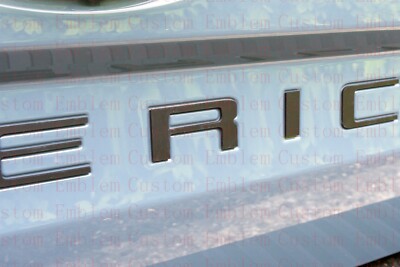 Ford Maverick Tailgate Cover Black Matte Tailgate Letters For Ford - Foto 7