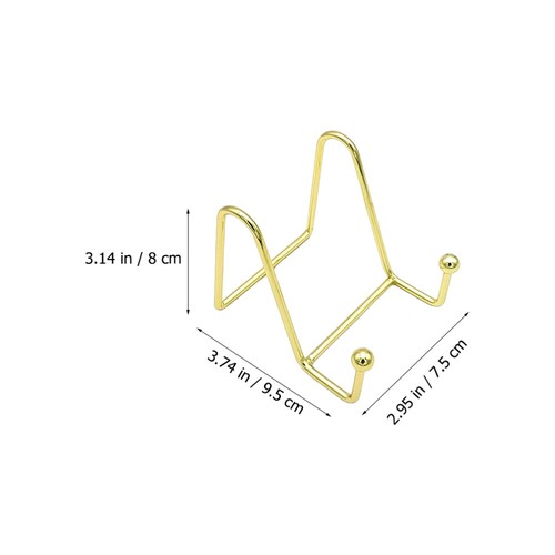 4 Count Mobile Phone Tablet Holder Picture Stands Plate Holders for Displaying - 第 3/12 張圖片