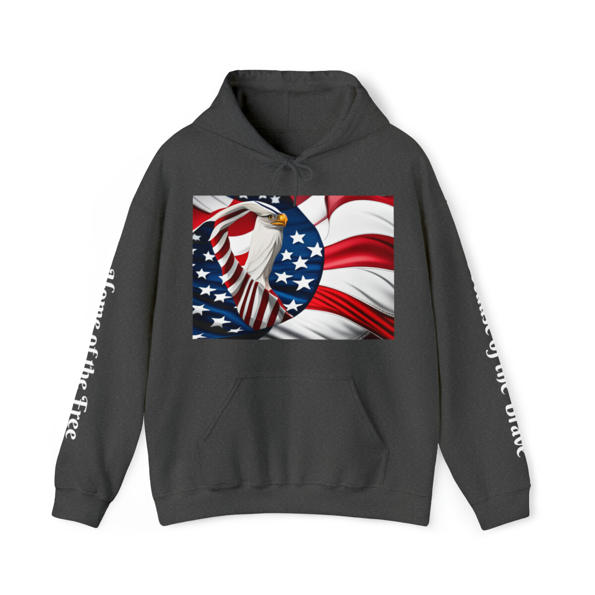 Home of The Free Hooded Sweatshirt Unisex Heavy Blend™ | eBay