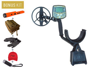 AKA Signum MFD Water Resistant Ground Metal Detector w/ Pinpointer & 10'' DD Coil