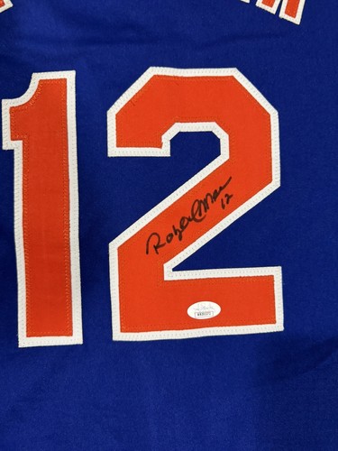 Hall of Famer Roberto Alomar signed Custom Mets Jersey & JSA Cert C - Picture 2 of 3