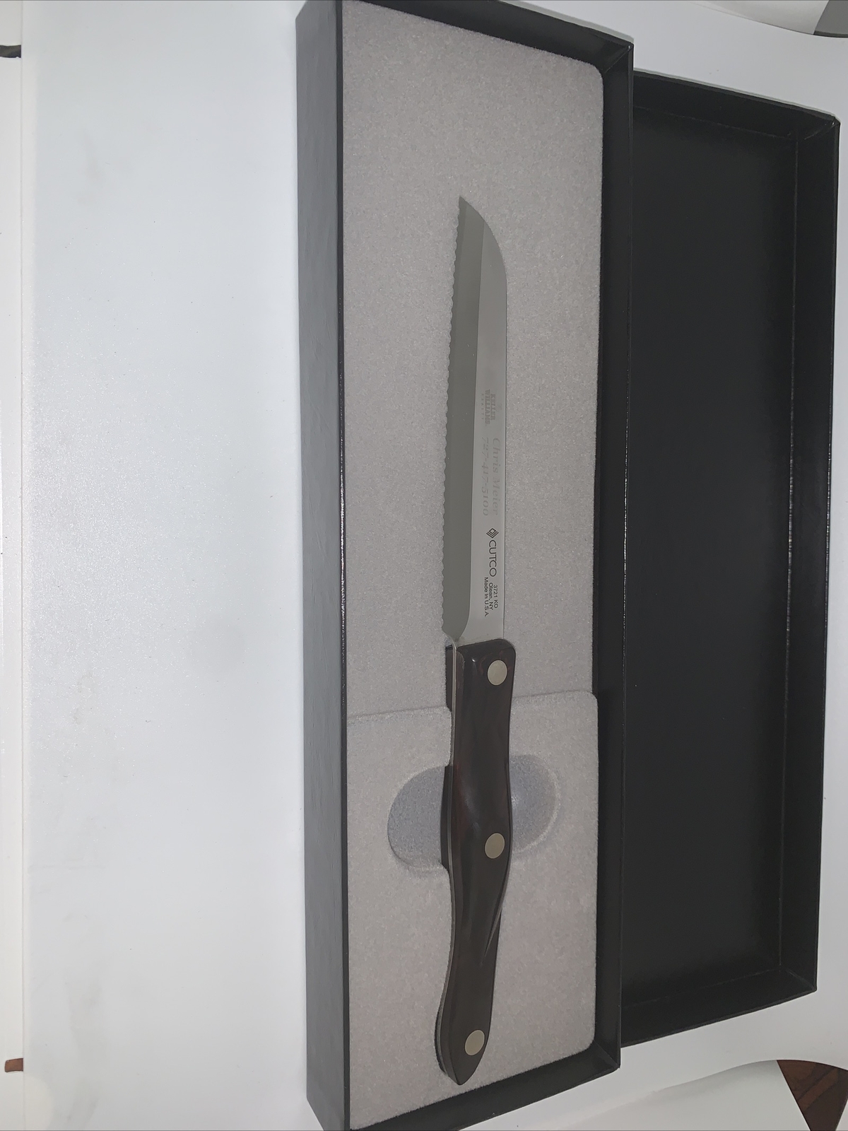 CUTCO Classic handle 3721 SANTOKU STYLE TRIMMER KNIFE NIB SEALED