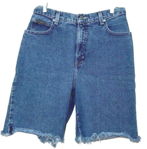 NY Jeans 100% Breathable Cotton Cutoff Fringe Denim Jean Shorts-8 easy