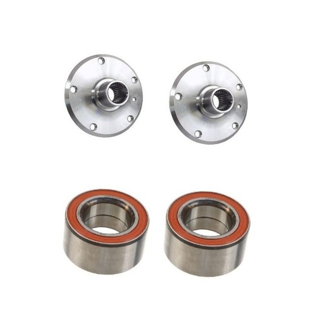 Fits BMW E30 E36 Z3 E85 Set of 2 Rear Wheel Bearings Trailing Arm + 2