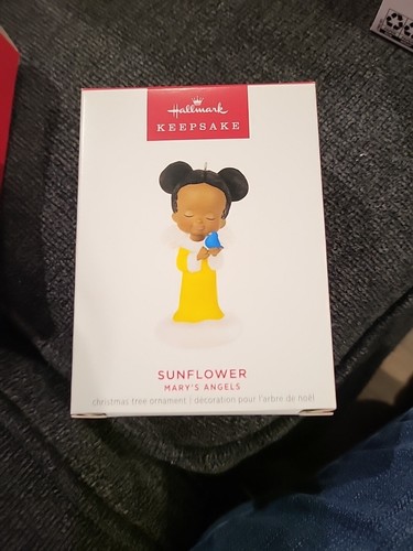 2023 Hallmark Keepsake Mary's Angels SUNFLOWER Ornament 36th In Series NIB