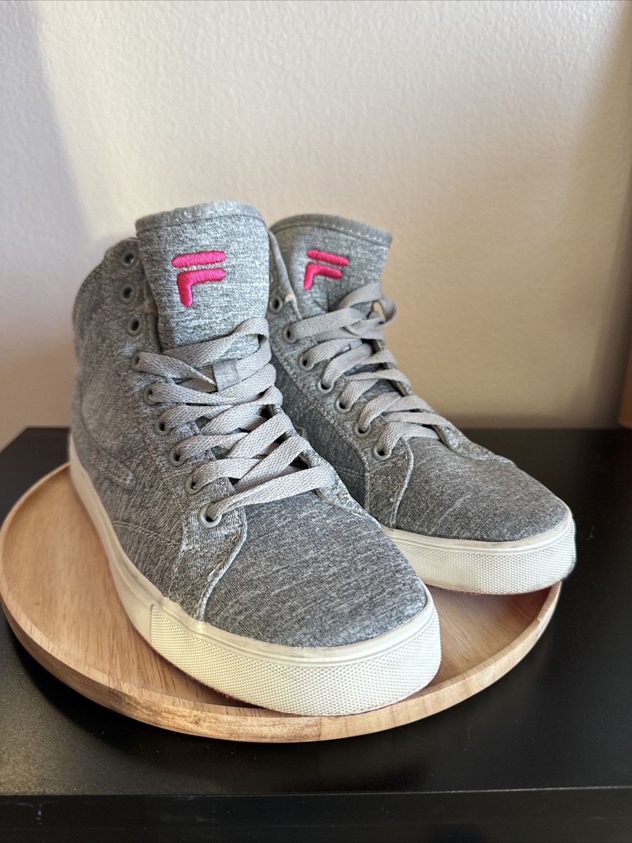 Fila Women's Heathered Jersey - High-top Silhouette Size 6