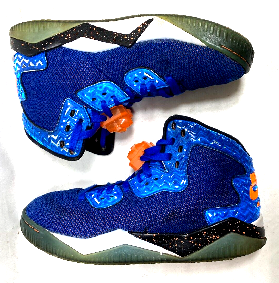 Nike Air Jordan Spike 40 Royal PE Shoes SIZE 8 Blue Orange