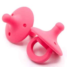 Oli Pacifier - Silicone Pacifier - Teether Pacifier - Pink - Girls Set of 2 Paci
