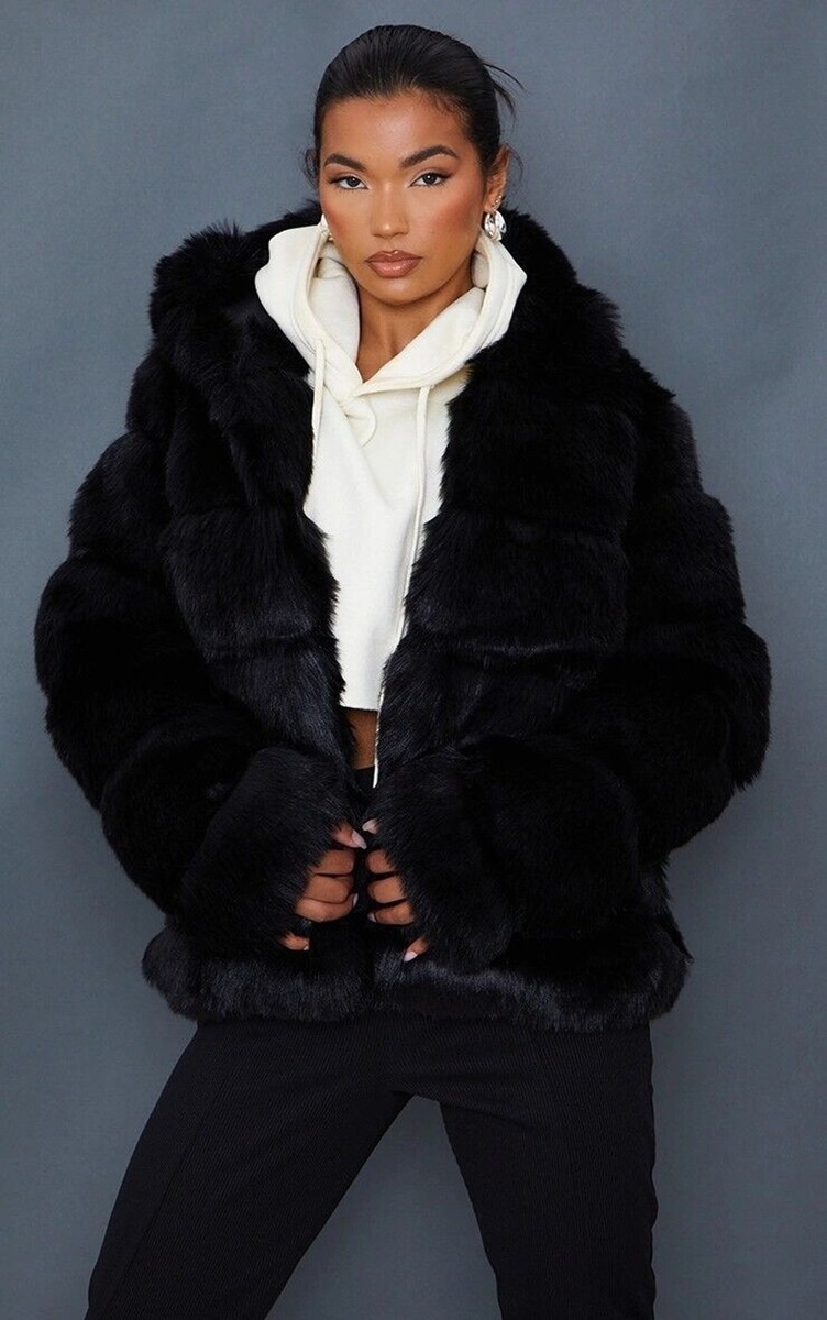 fur bubble coat