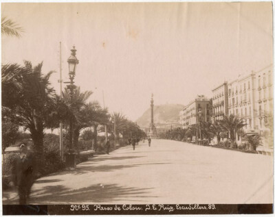Tirage Albuminé Vintage Madrid 1890 - Format 10x15 Cm, Tirage Original, Référence CF1609