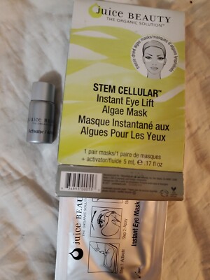 Juice Beauty STEM CELLULAR Instant Eye Lift Algae Mask, 0.17 fl oz 