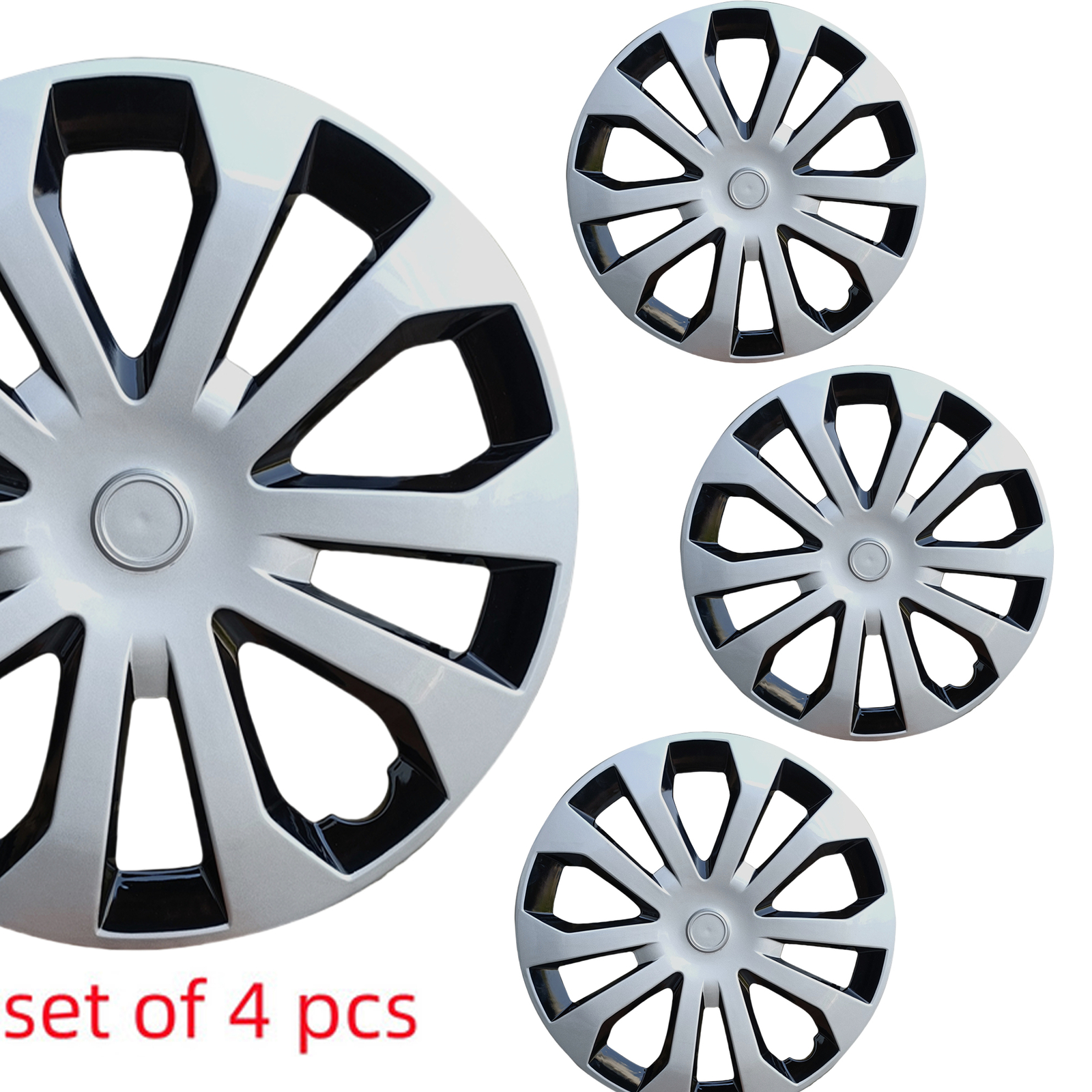4PCS 16-Inch Universal Hubcaps for Enhanced Wheel Protection