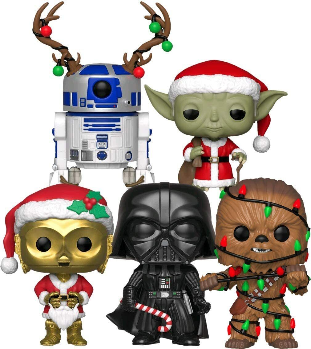 Funko Pop Vinyl Star Wars Xmas Set # 275, 276, 277, 278, 279 Funko Pop Vinyl Star Wars Xmas Set # 275, 276, 277, 278, 279