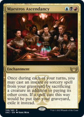 4x Maestros Ascendancy NM-Mint, English Streets of New Capenna MTG Magic