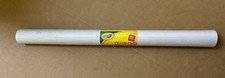 Crayola Art Easel Plain White Paper Roll 5 metre x 45cm Crafts Drawing Painting