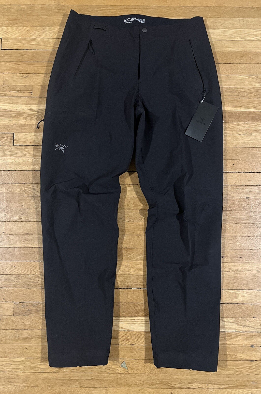 Arc'teryx Gamma Pant Pants Womens Sz 12 Black Hiking Trail NEW NWT
