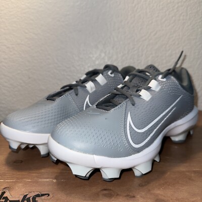 Nike Hyperdiamond 4 Pro Molded Softball Cleats GRAY Womens Size 8 DC8990-012 