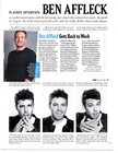 actor Ben Affleck 60+ separate, original career clippings pages lot (Batman-etc) — photo 1