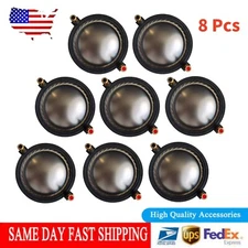 8 Pcs Diaphragm For PRV RPD3220Ti PRV D3220Ti & D3220Ti-ND DE800 Driver 8 Ohms