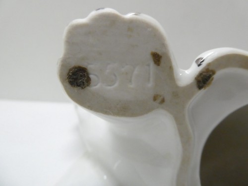 VINTAGE CONTINENTAL PORCELAIN DOG STATUE FIGURINE LAMP NIGHT LIGHT - Picture 10 of 10