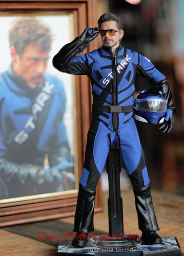 MK100 1/6 Iron Man Tony Stark Race Suit Set With Helmet For 12'' Figure AUF LAGER - Bild 9 von 10