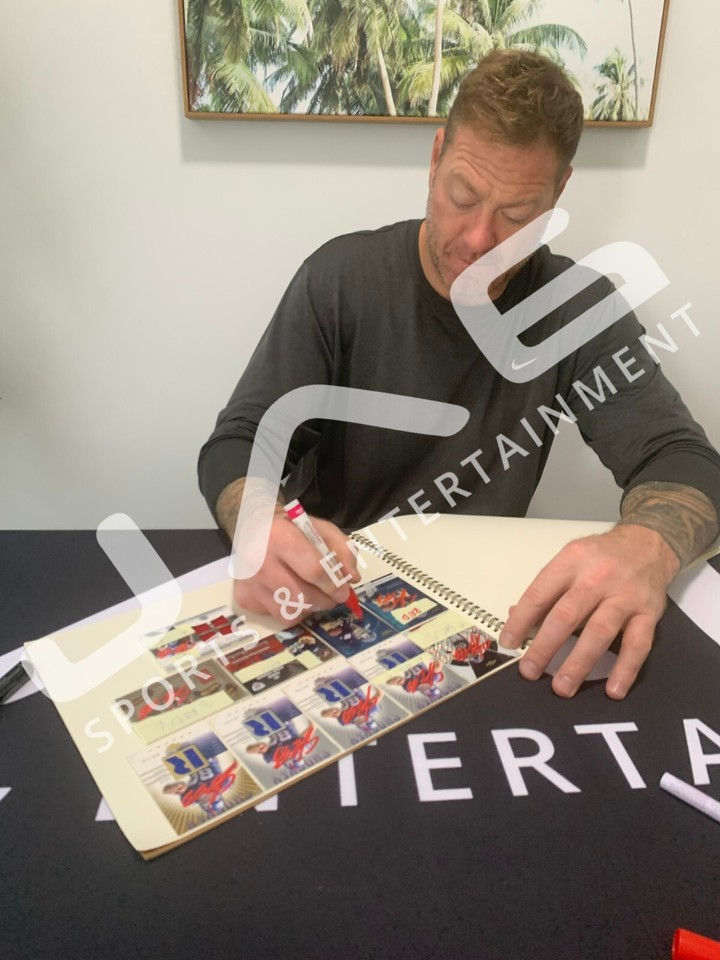 Jeremy Shockey auto Upper Deck 2002 169 606/999 New York Giants BAS