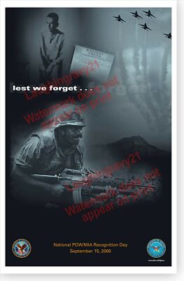National POW/MIA Recognition Day POW MIA 2000 Poster
