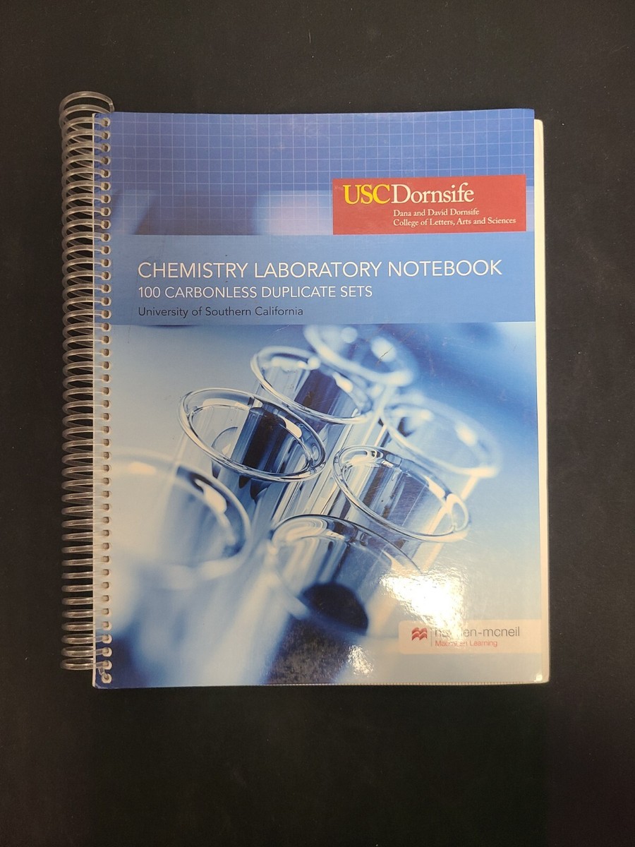 Hayden McNeil Chemistry Laboratory Notebook (100 Carbonless