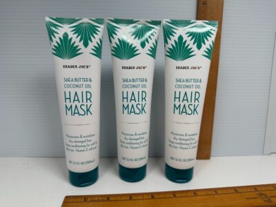 Hair Mask Shea Butter & Coconut Oil Trader Joe s 5.1oz 3 Pack