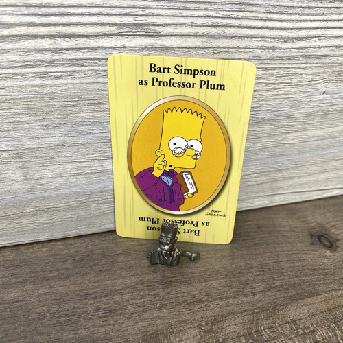 Juego de mesa The Simpsons Clue - Metal Sospechosos 6 piezas de repuesto - Imagen 9 de 11