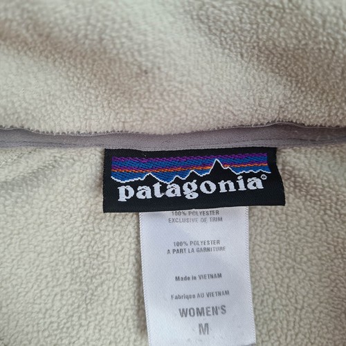 Patagonia Womens 1/4 Zip Fleece Size M Lightweight Top Sleeve Pocket Thermal - Picture 4 of 18