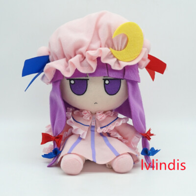 TouHou Project Fumo Fumo Patchouli Knowledge 20cm Plush Dolls Stuffed Gift Toys 